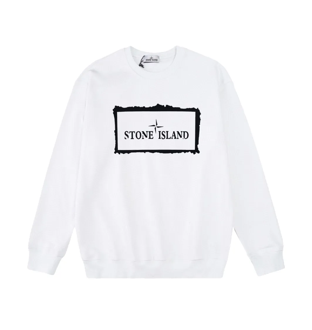 W809#P160💰 Stone Island Stone Island broken square logo printed round neck long-sleeved sweatshirt on the front and back! Versatile base round neck sweatshirt for couples! Simple armband design, customized 1*1 thread (fine texture), 380g double-strand large terry fabric, very good quality, foreign trade craftsmanship, respect the original version! The threads at the cuffs and hem are all original bartacks! The time-consuming and material consumption distinguishes the ordinary version on the market! Tops worn by celebrities from all walks of life on INS, can be matched with couple styles!  Color: Black White Size: M-XXL